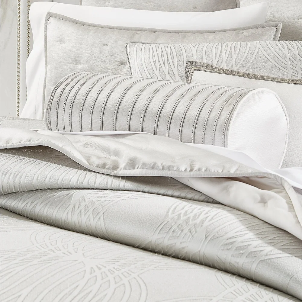 Hotel Collection Gray Duvet Cover Set